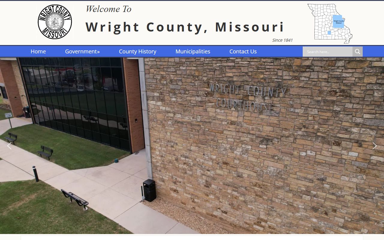 Wright County court records official county homepage